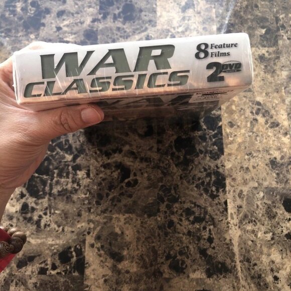 War Classics 8 Feature Films (DVD, 2004, 2-Disc Set) Lee Van Cleef SEALED - Picture 5 of 7